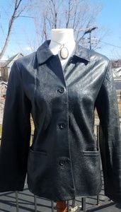 Ann taylor leather jacket